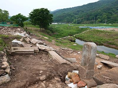 서산 보원사지 발굴현장 썸네일 이미지